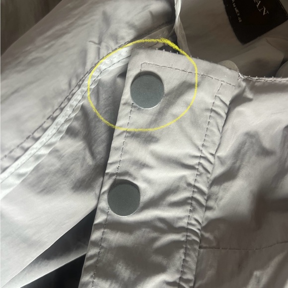 Zara Grey Raincoat | M - Picture 4 of 4